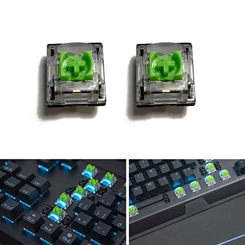 RGB Green Switches - 2Pcs