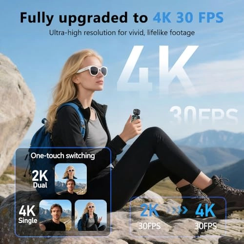 Thumb Action Camera - 4K 32GB
