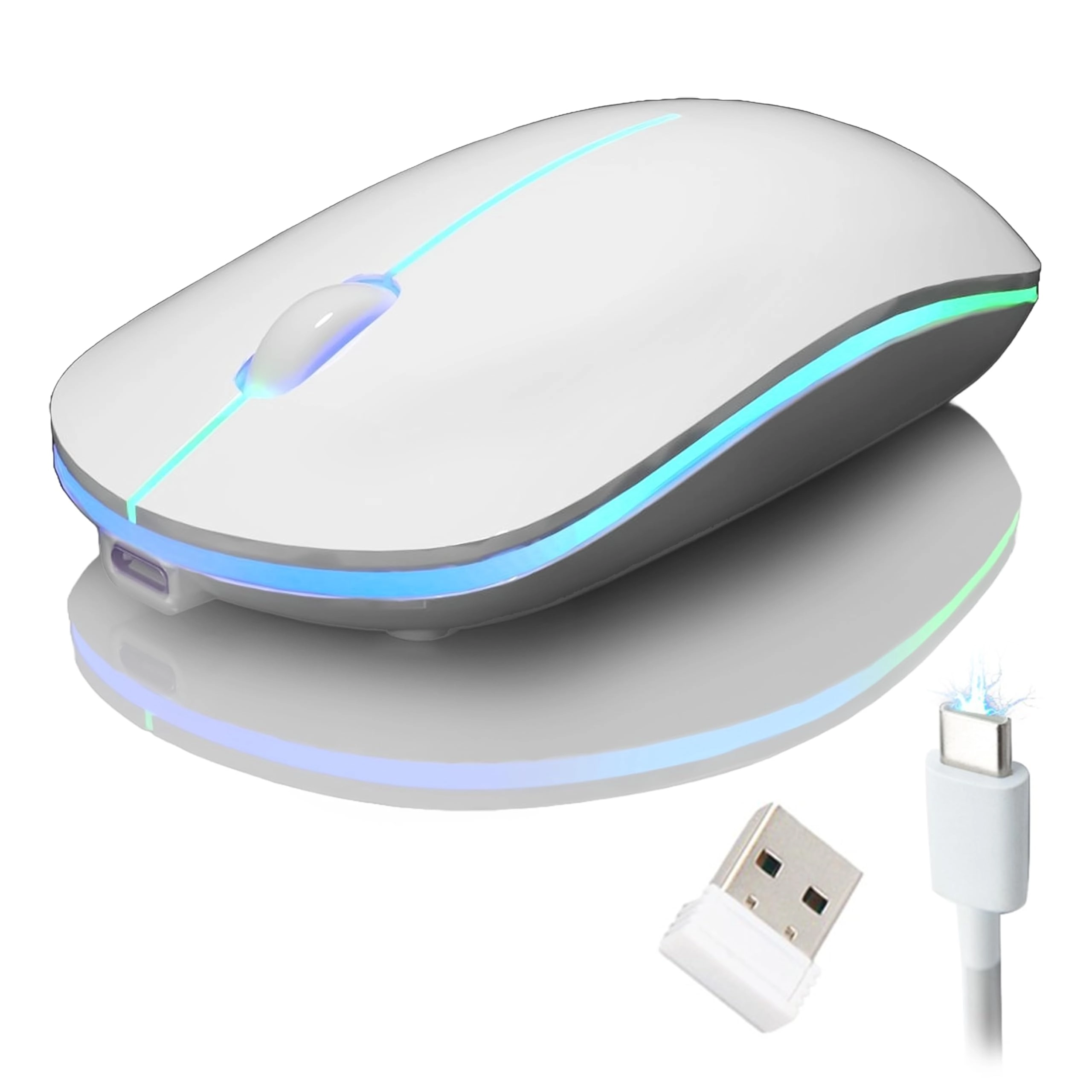 PARAKEETR Silent Mouse - Wireless USB
