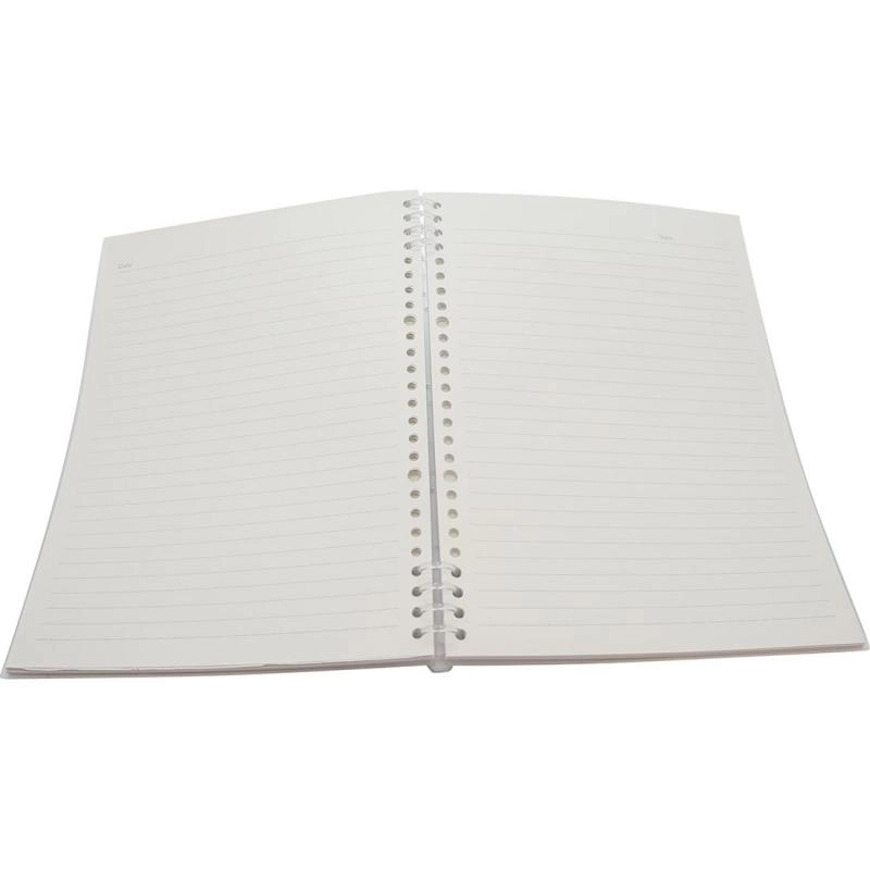Notebook 19 X 26 cm Spiral - Grid 100 Sheets