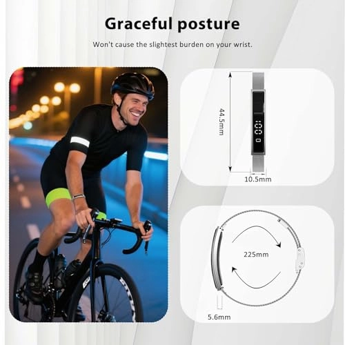 B3 - 5ATM Waterproof 24/7 Heart Rate