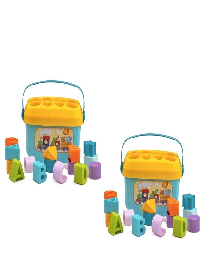 Khelo Toys Shape Sorter Blocks - 6 Months to 2 Years 16 pieces