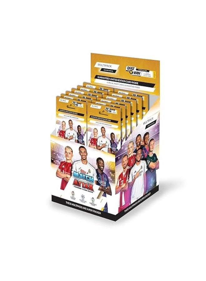 UEFA Champions League Match Attax - Multipack of 12