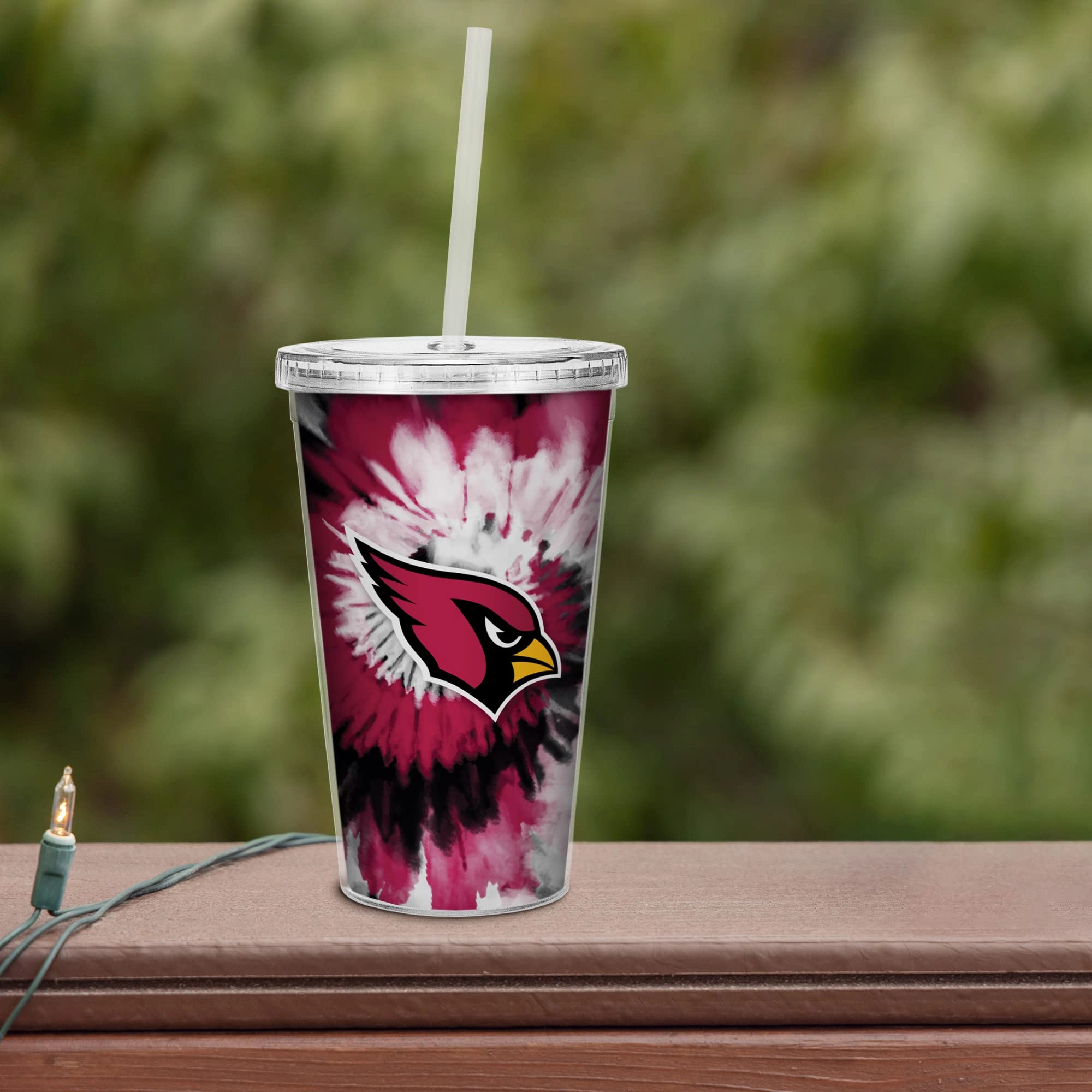 NFL Football Metallic Tie Dye Tumbler - 473ml