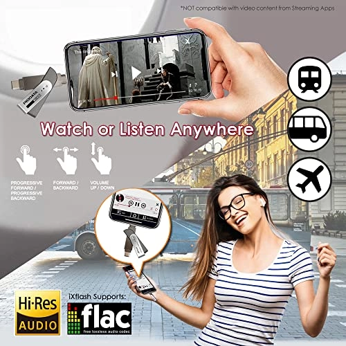 iXflash - USB 3.0 Lightning USB Type C 128GB