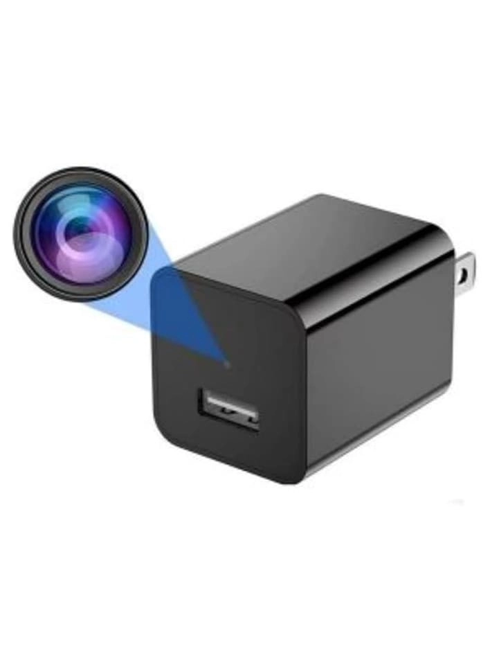 SHEWOW Smart Charger with Hidden Mini Camera - 1080P HD Wi-Fi Night Vision