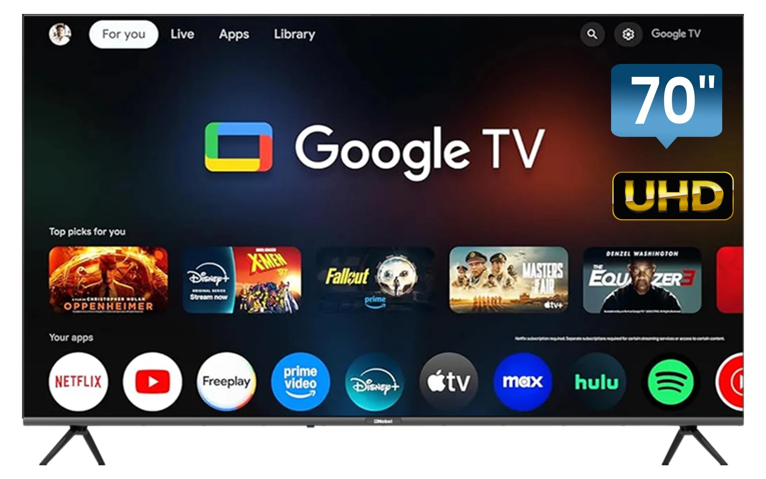 Nobel TV UHD70GH 70"
