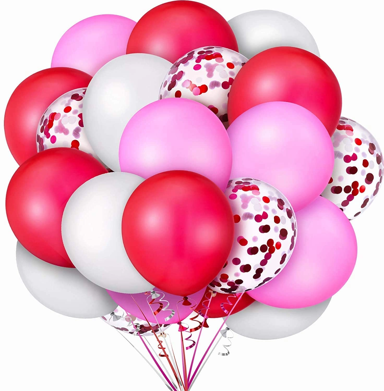 Latex Balloons - 50pcs Wedding Valentines Bridal Shower Birthday Party