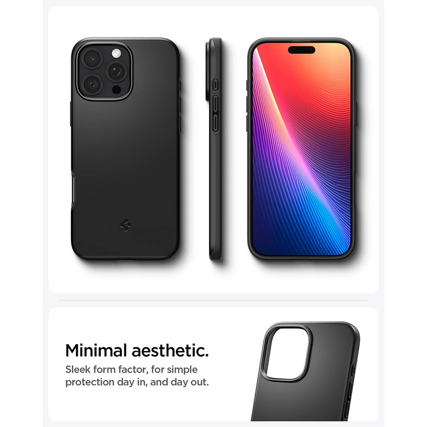 Thin Fit MagFit Case - PC, TPU for iPhone 16 Pro Max