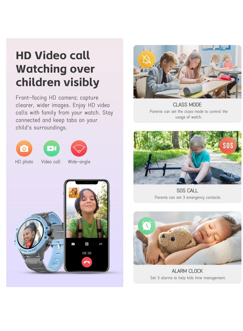 Kids Smart Watch Plastic LTE GPS