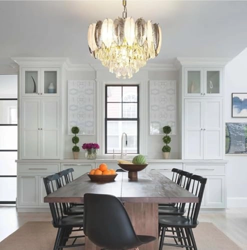Crystal Chandelier - White Warm White Natural White