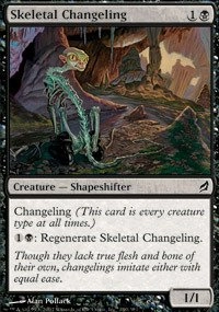 Magic: the Gathering Skeletal Changeling - Lorwyn