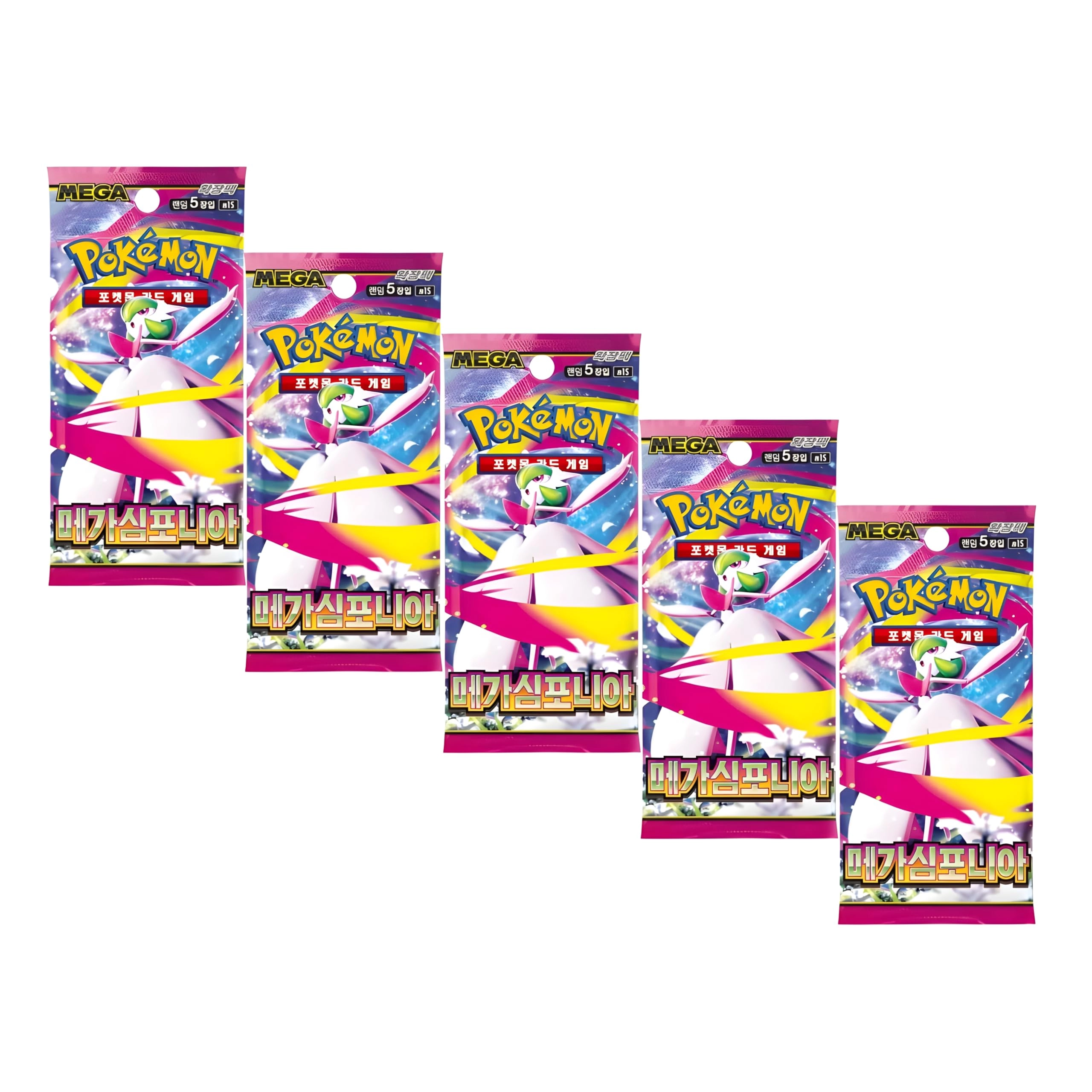 Pokémon Pokemon Mega Symphonia M1S - Korean 5pcs