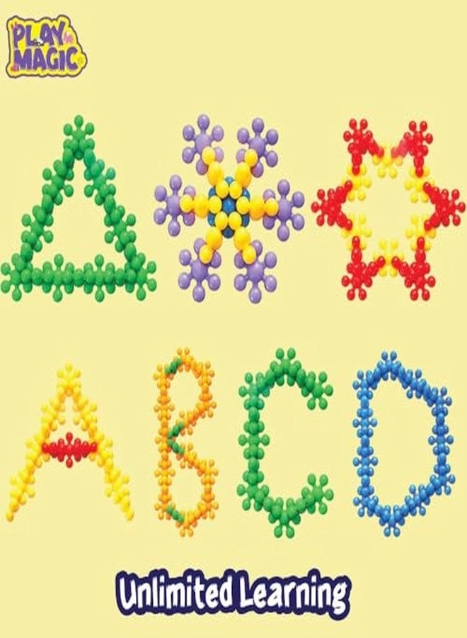 Star Interlink Constrution Play - 500 pcs