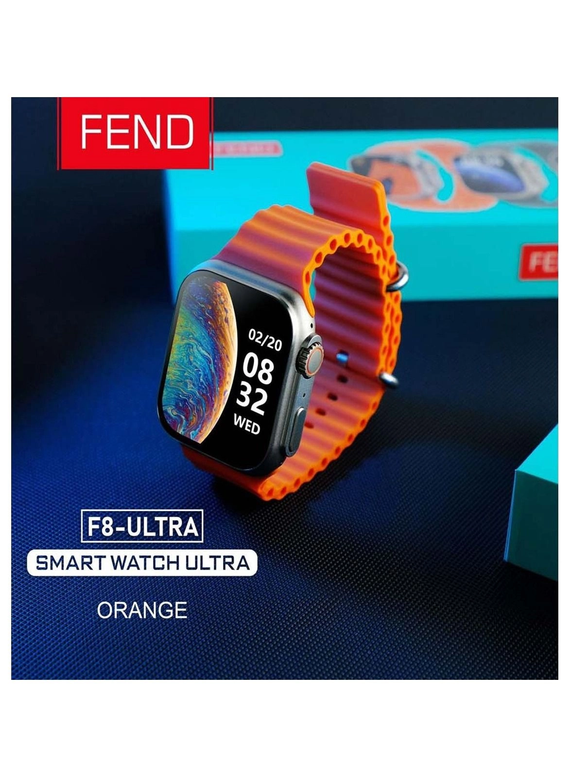 Smart Watch Ultra + Leather Wallet