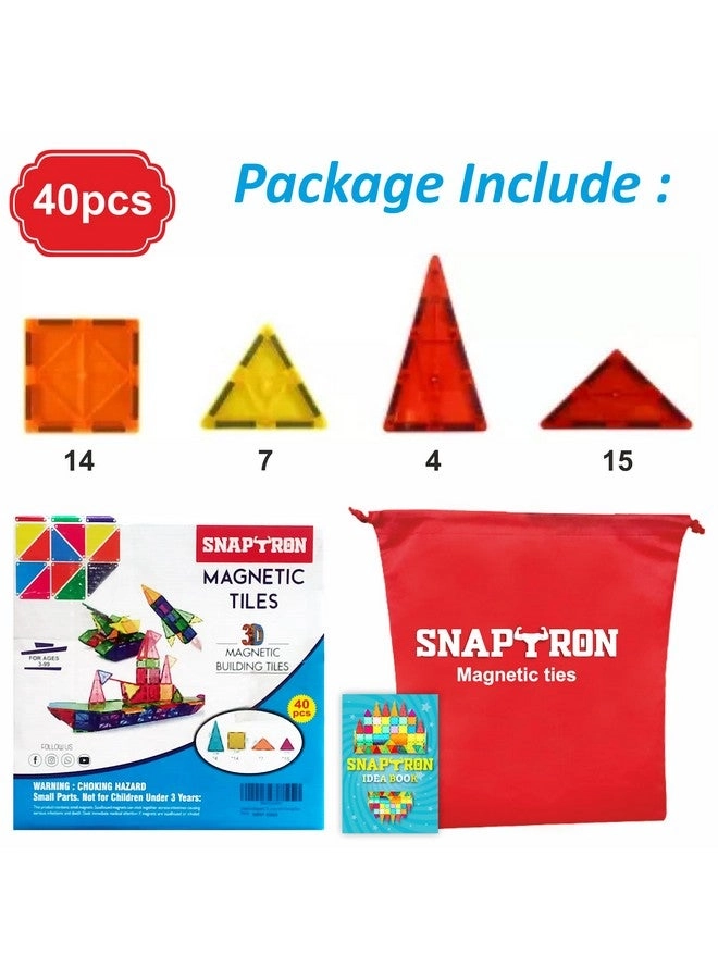 Magnetic Blocks - Construction 40 pcs