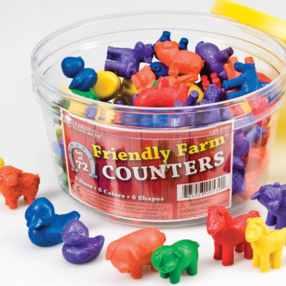 Assorted Animals - Suitable for 3 years & above 72 pieces
