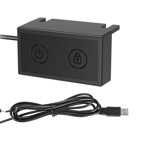 Oxtxuzdm PC Power Switch - Desktop External Button