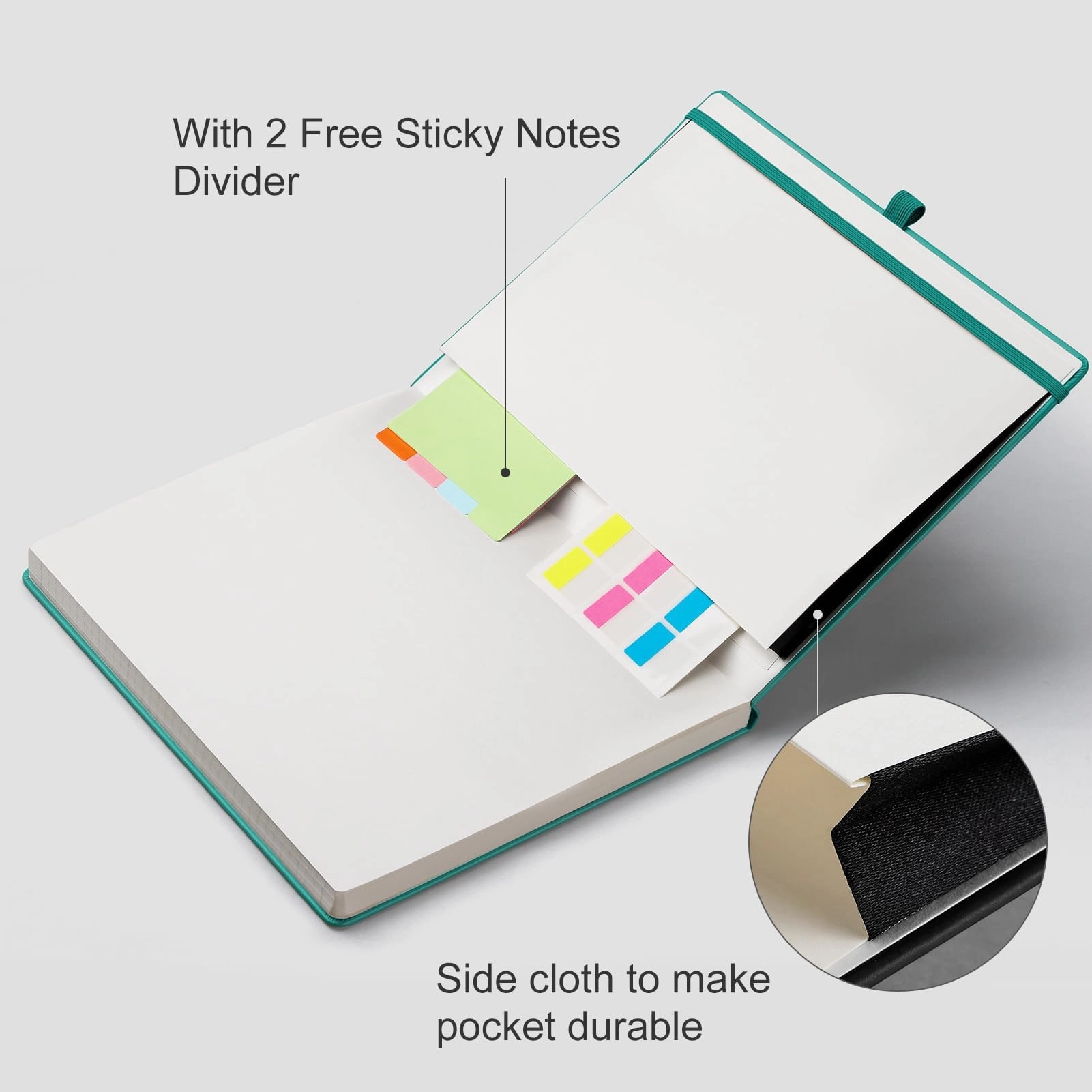 Notebook A4 Hardcover - Lined 192 Pages