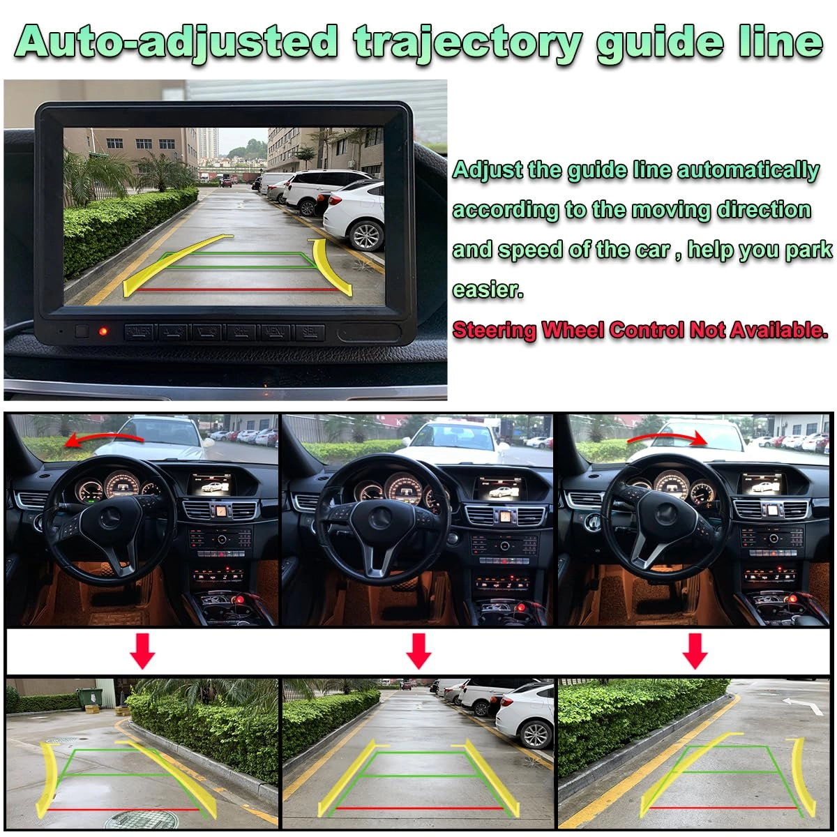 Dynamic Traces Reversing Camera - Night Vision RCA AHD 1080P