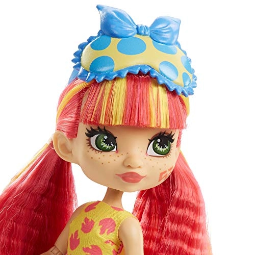 Emberly Poseable Doll - Cave Club Cavetastic Sleepover Pink Hair Ages 4+