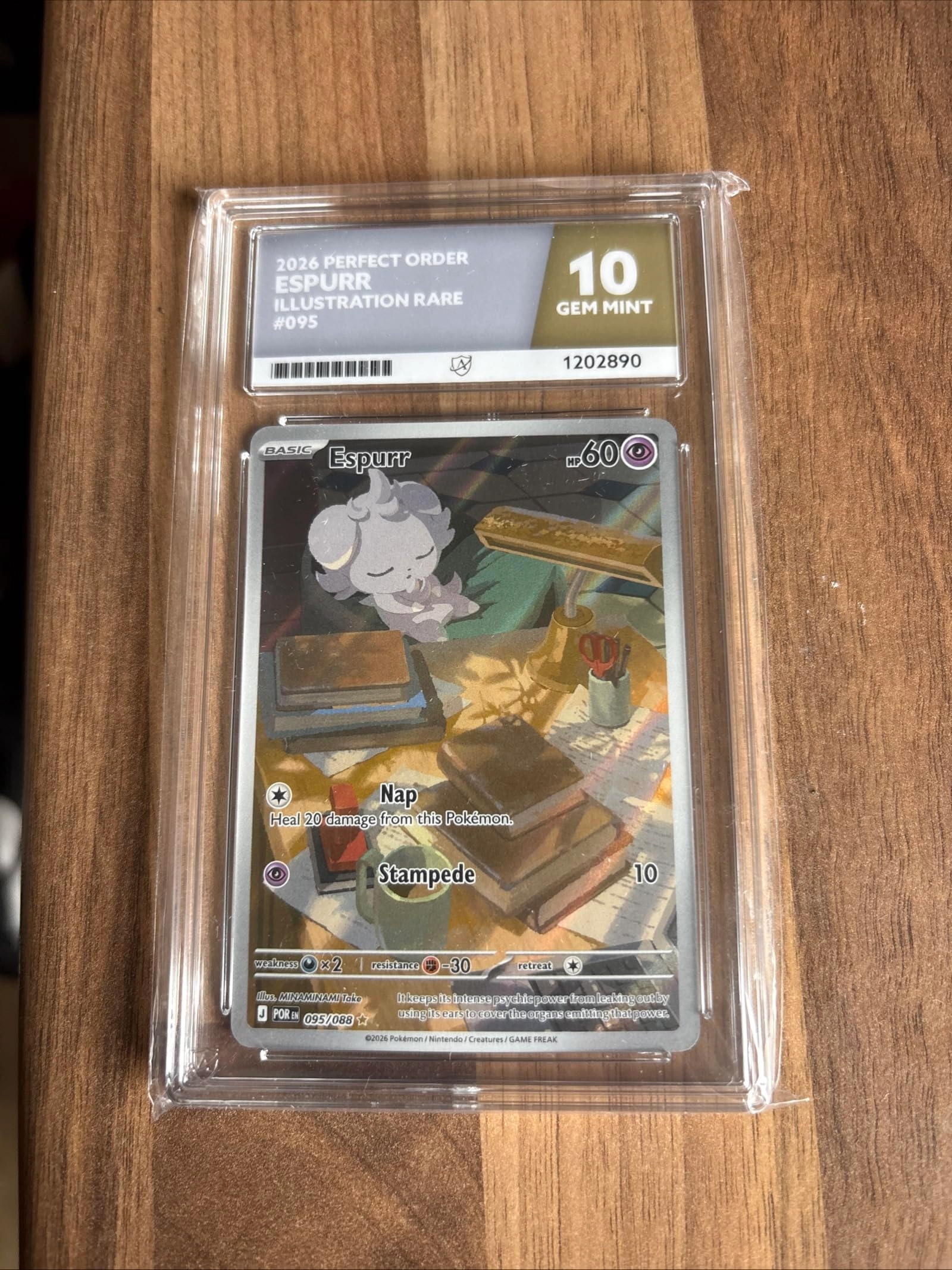 The Pokémon Company International Espurr Illustration Rare 095