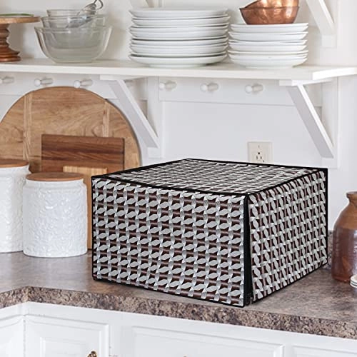Microwave Oven Cover - 20 Liters Multicolor