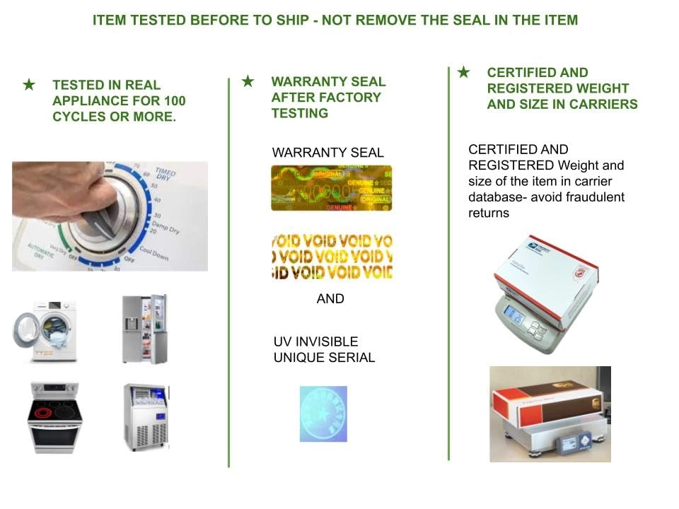 WE18X25102 - compatible with GE Kenmore Washer/Dryer