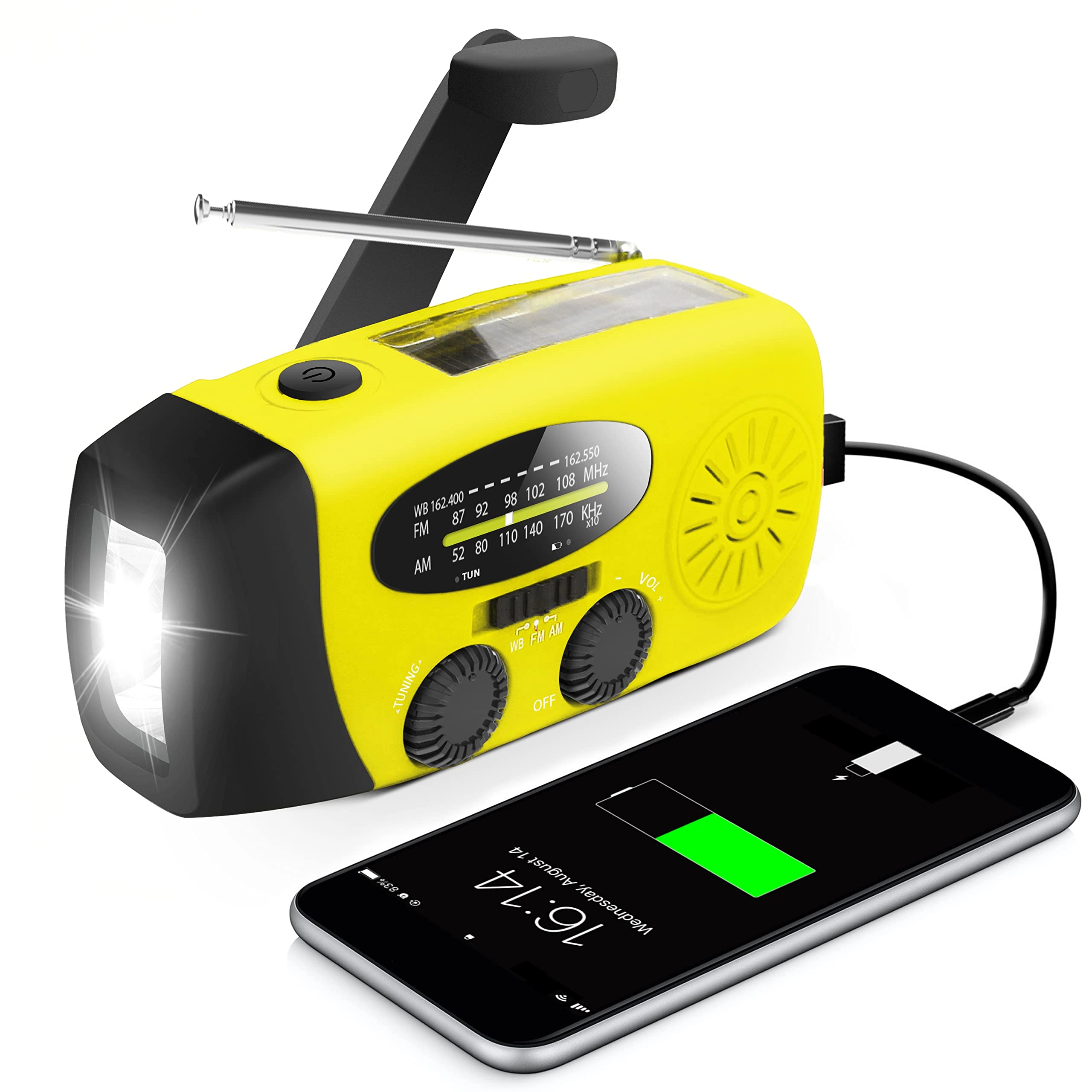 runningsnail MD-088Y Flashlight Rechargeable