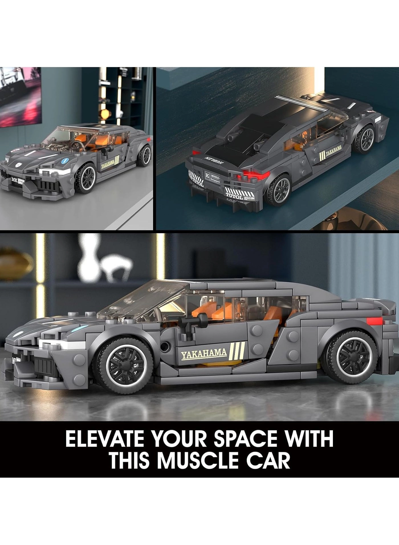 Speed Champion Agera (Mould King 27052) - Display Case