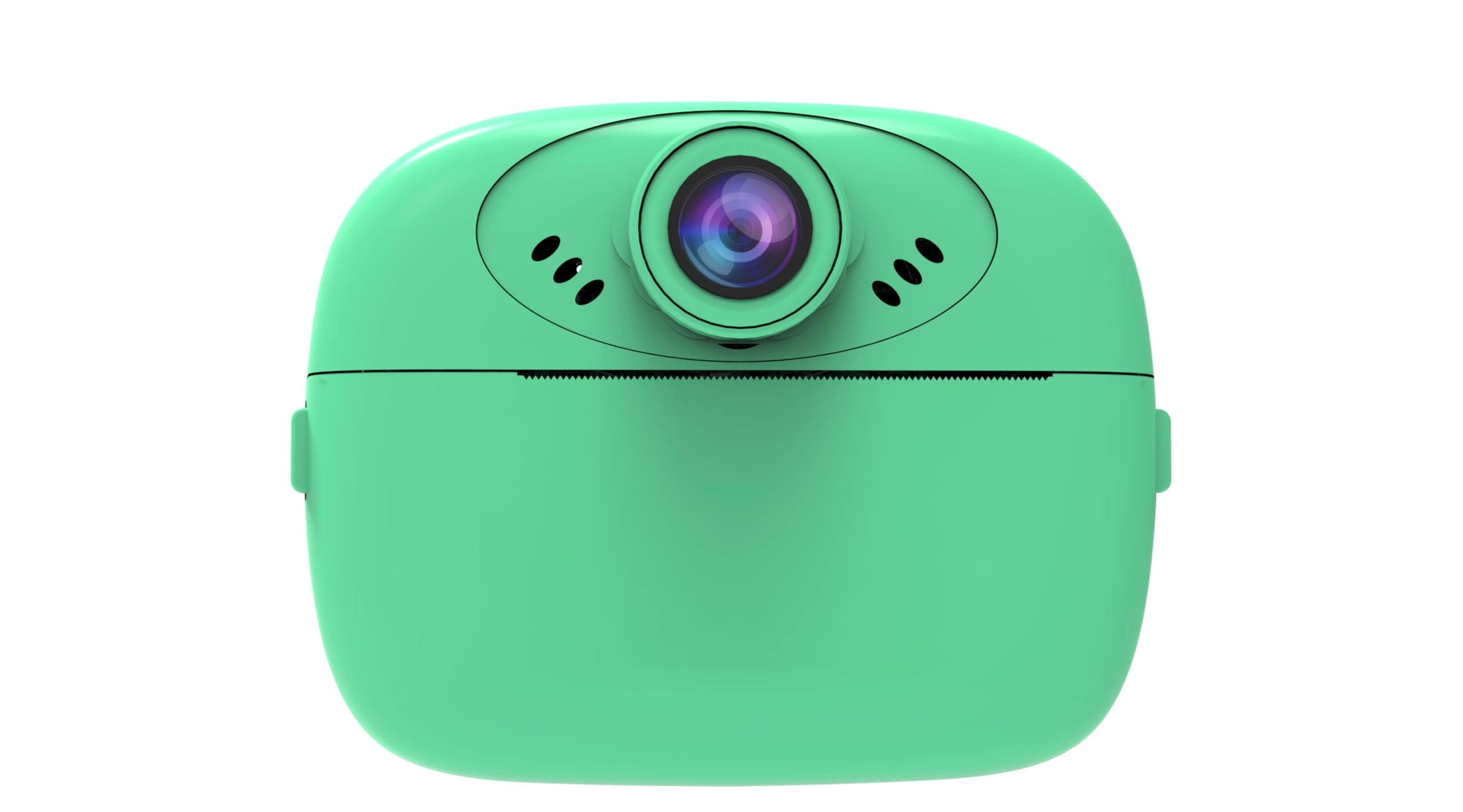 Uxnxuxnx Kids Instant Print Camera - Black and White Thermal Green