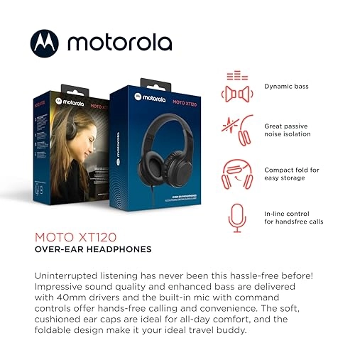 Moto XT 120 Wired Headset