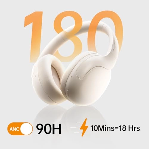 Active Noise Cancelling Headphones Wireless Headphone