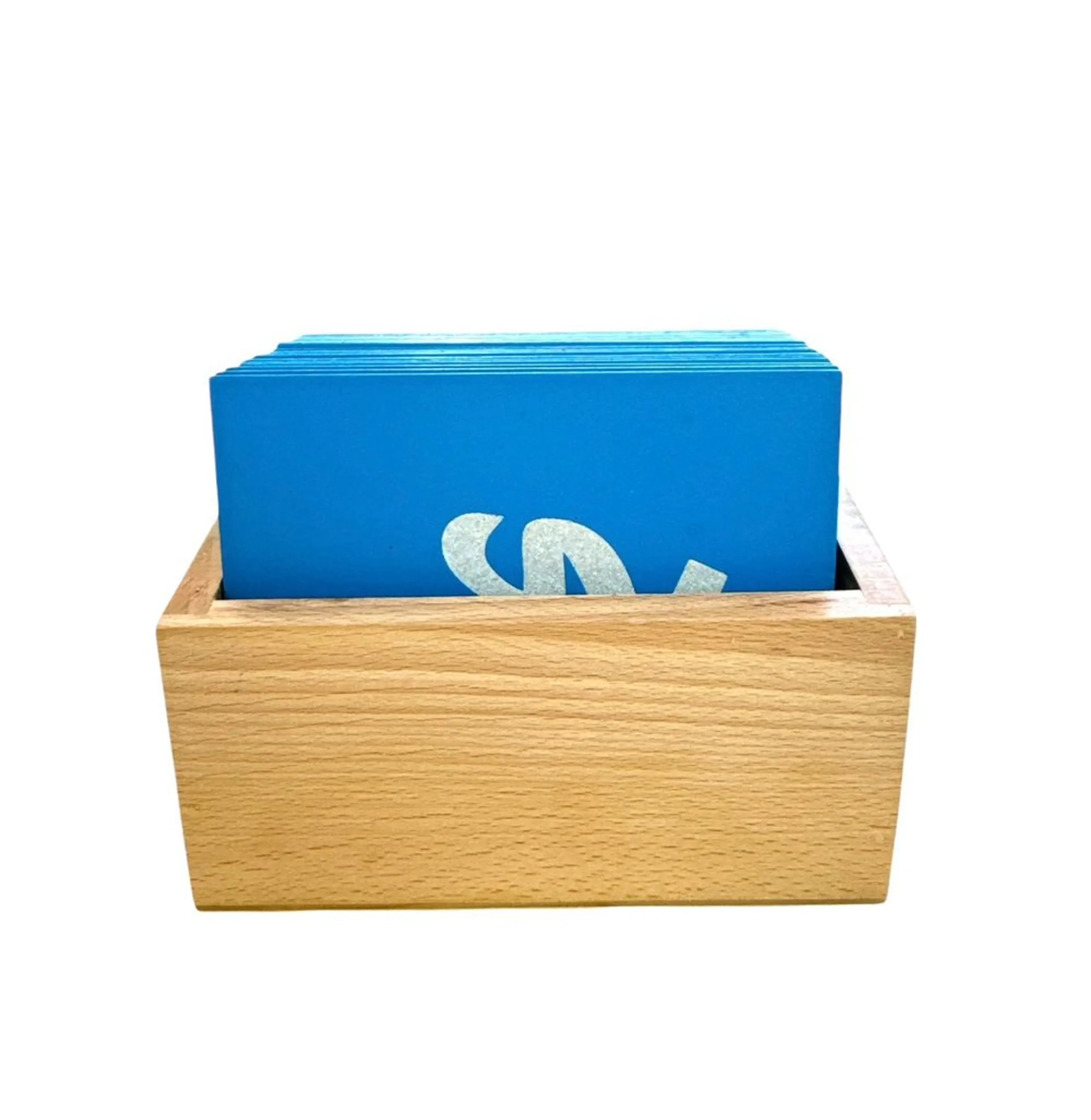 Sand paper Arabic Cards - Suitable for 4 years and above 28 Pcs