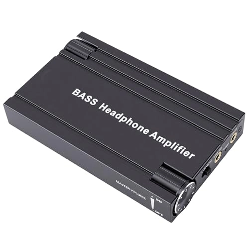 HiFi Headphone Amplifier - 2 Stage Gain Bass Boost