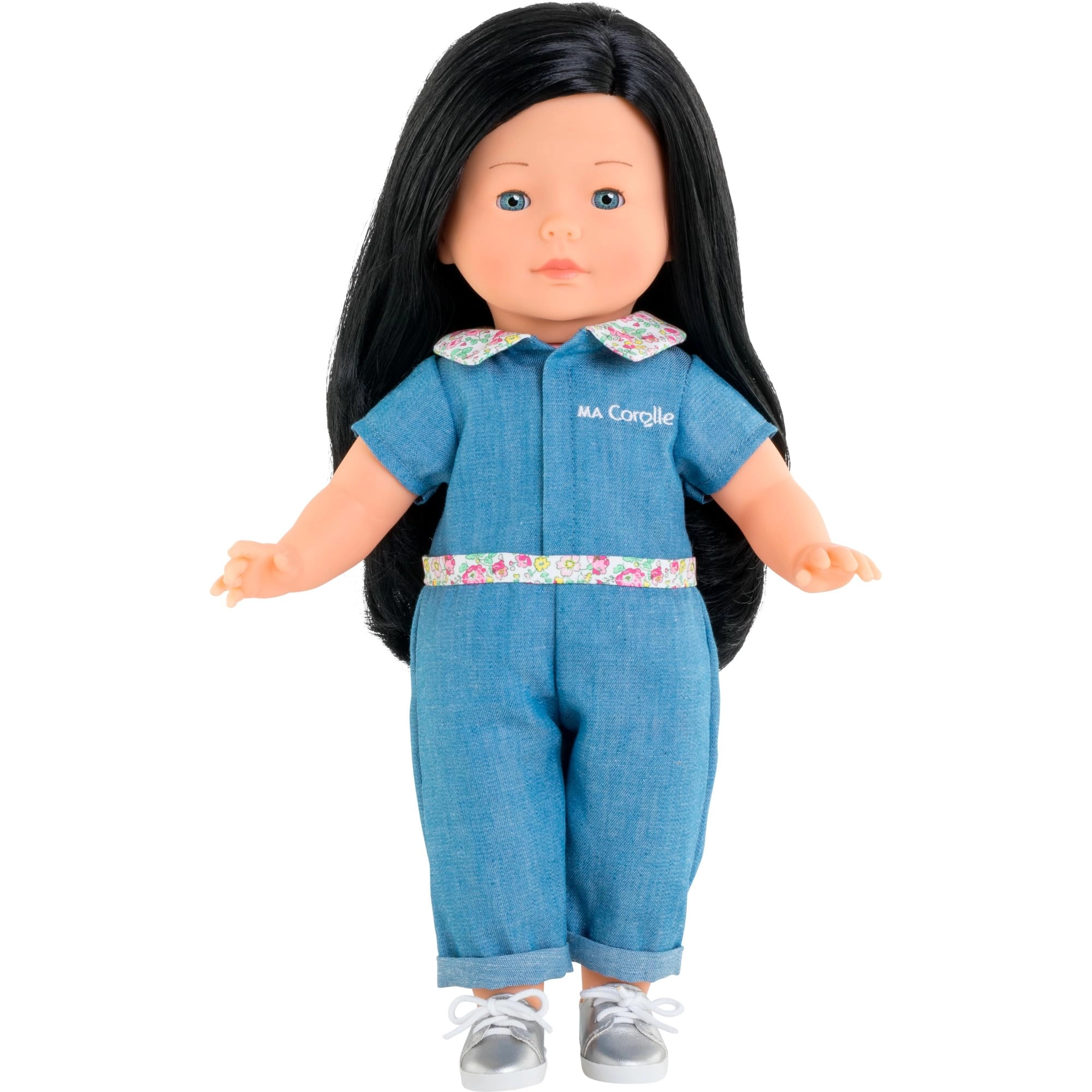 Simba Perrine Soft Body and Dressing Doll - 36 cm Vinyl Sleeping eyes Long Black Hair Ages 4+