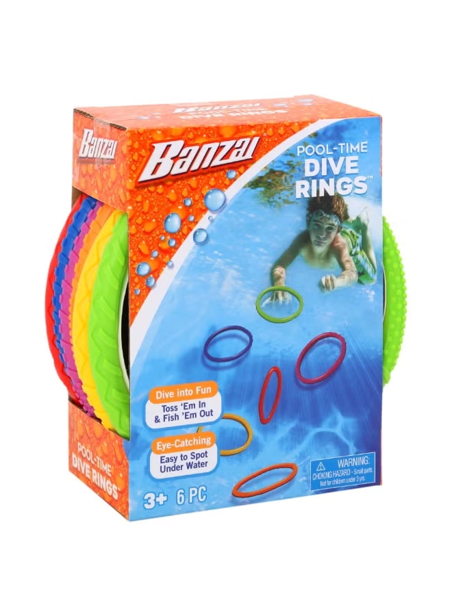 Pool Time Dive Rings - Diving & Swimming Pool Toys