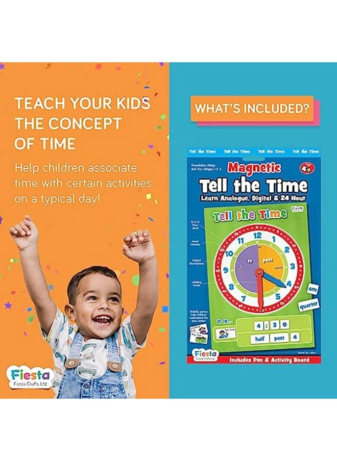 Magnetic Tell The Time - 4+ Years