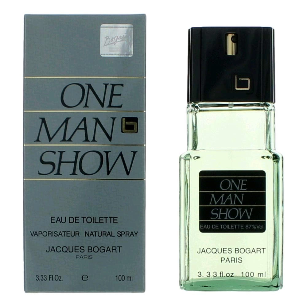Jacques Bogart One Man Show - Wood Eau de Toilette 3.3 Fluid Ounces Pack