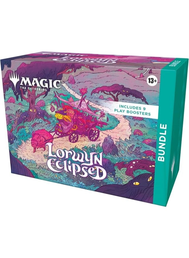 Lorwyn Eclipsed - 9 Play Boosters 15 Traditional Foil Lands