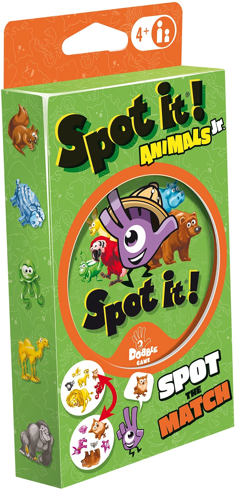 Asmodee Spot it!: Animal Jr. - 4 years and up