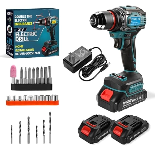 Cordless Drill - 2000 Milliamp Hours