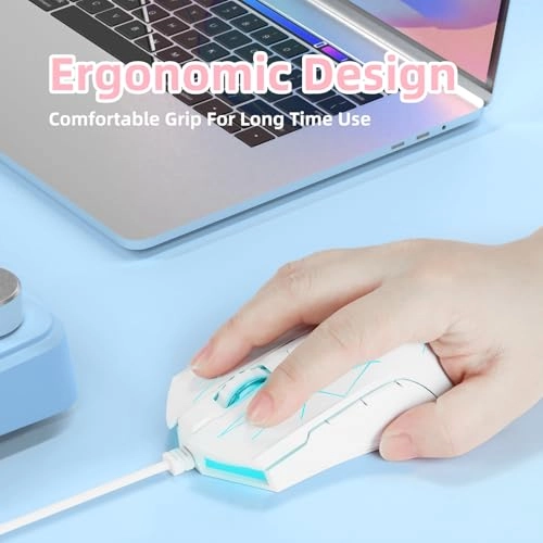 RGB Lightweight Gaming Mouse - USB