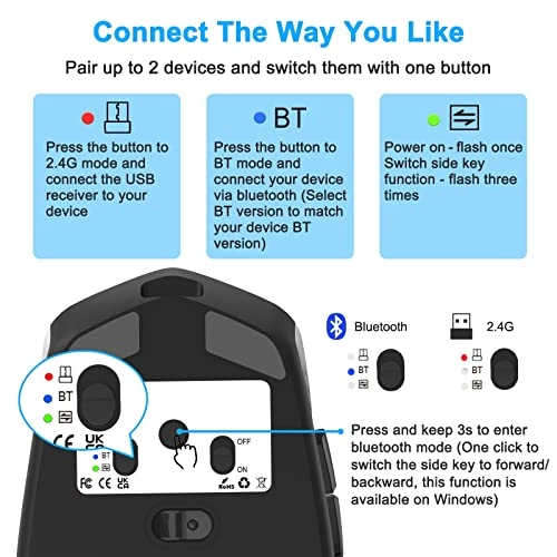 Bluetooth Mouse - Wireless