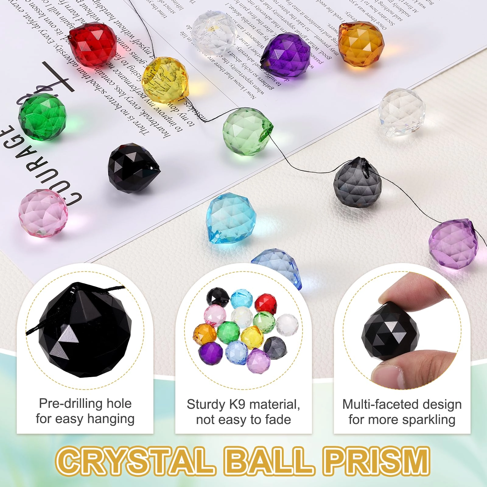Crystal Ball Prism - K9 Crystal