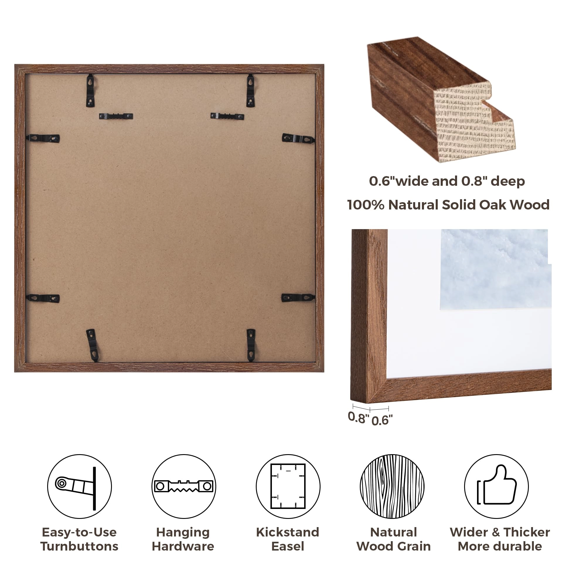 Photo Frame - 12×12 3 Pack