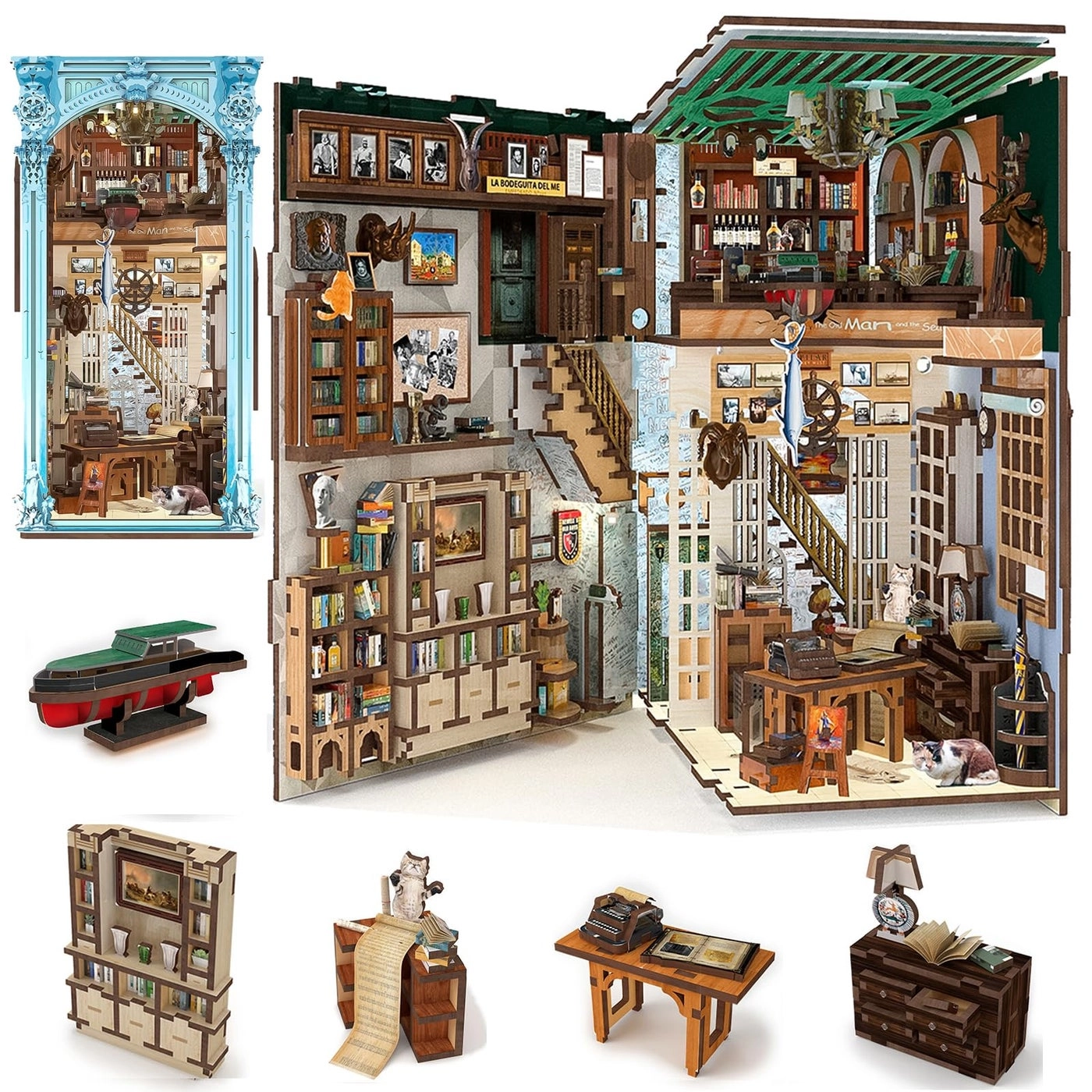 Book Nook Kit - Hemingway House