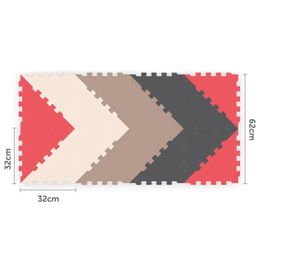 Triangle Puzzle Floor Mat - 10 Months