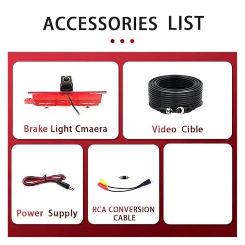 HD Reversing Camera - Night vision Wired 1280 x 720