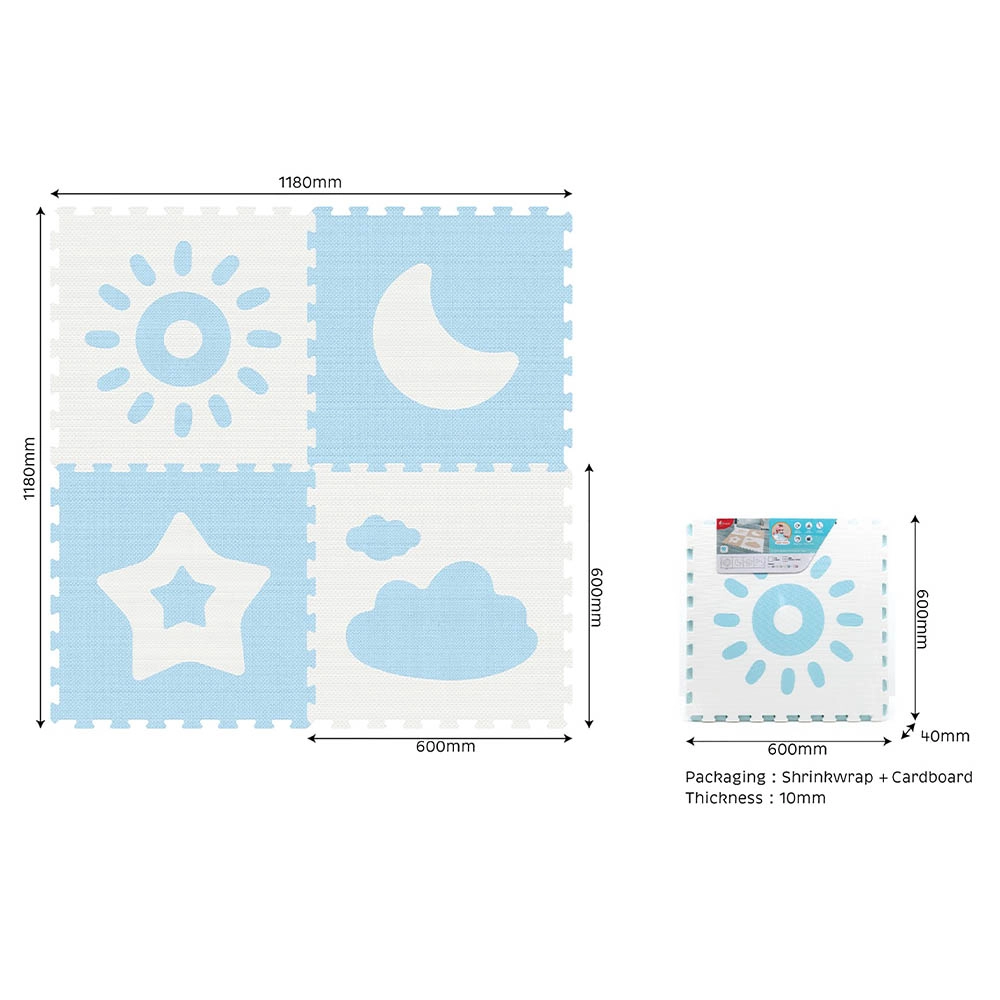 Weather Series Classic Puzzle Mat - 10 Months